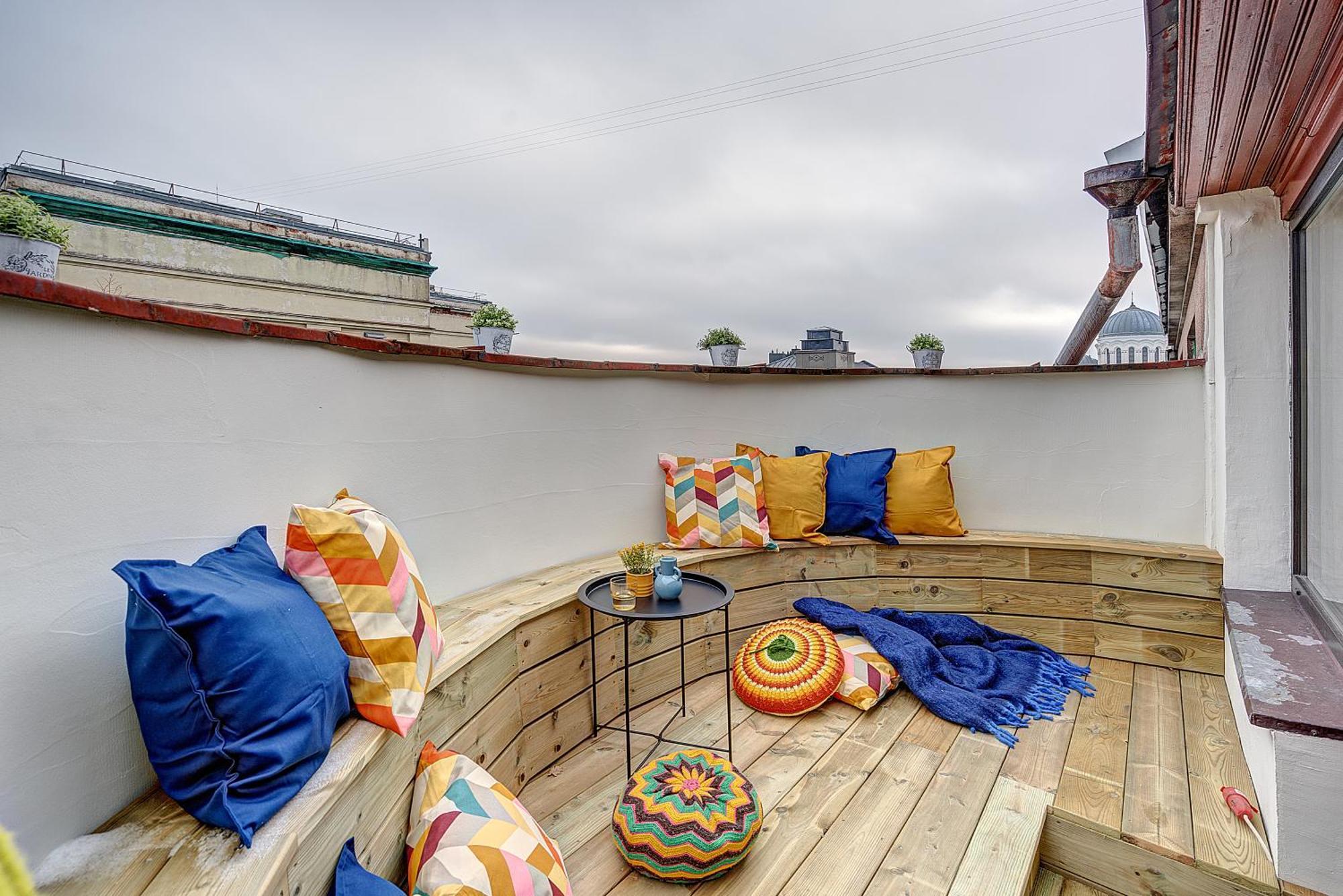 كاوناس Funky Penthouse City Center الغرفة الصورة